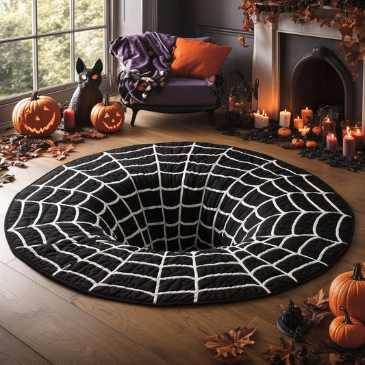 Spiderfall Pit Quilted Round Mat NCU0TV309