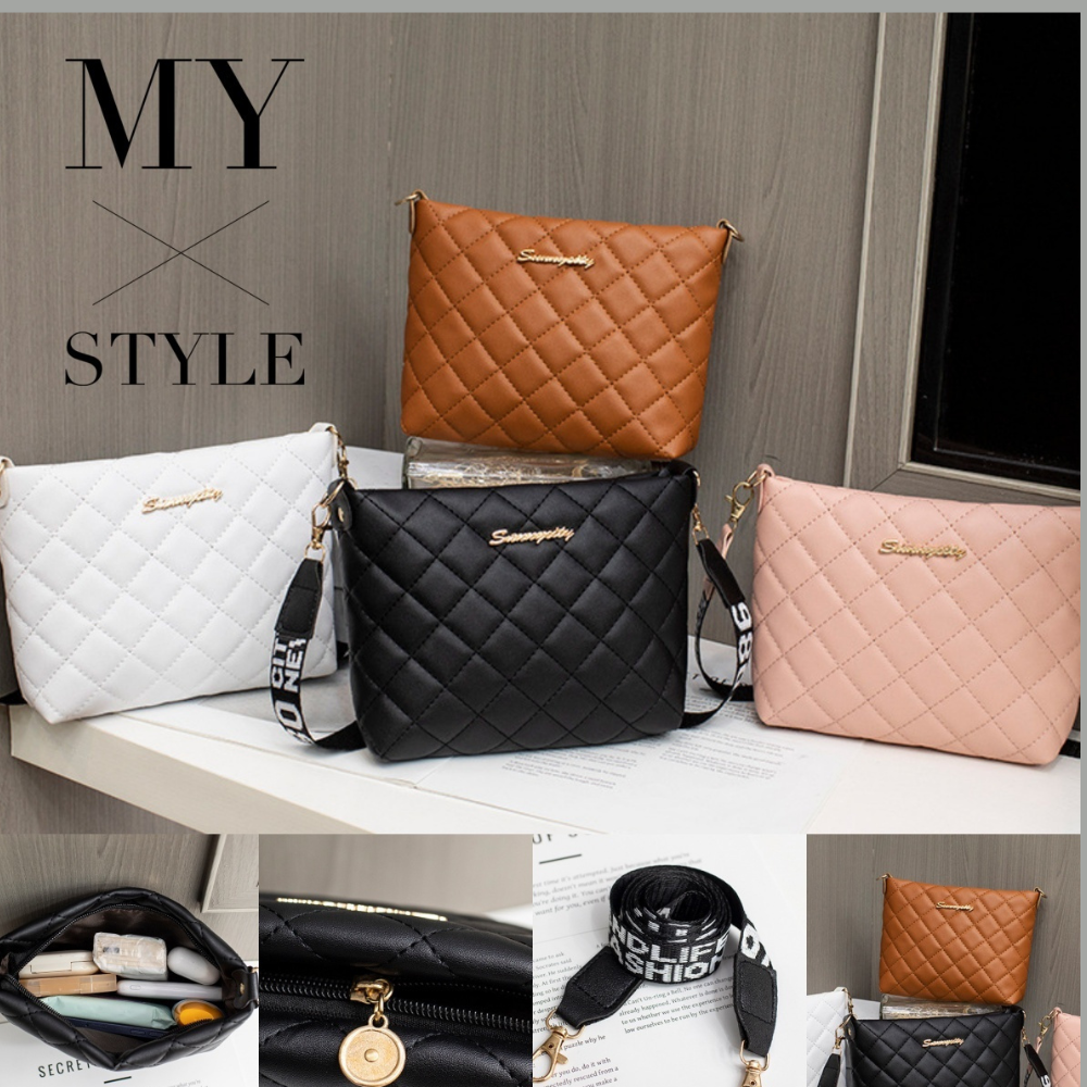 Small Messenger Bag For Women Trend Lingge Embroidery Female Shoulder Bags Fashion Chain Ladies Crossbody Purse