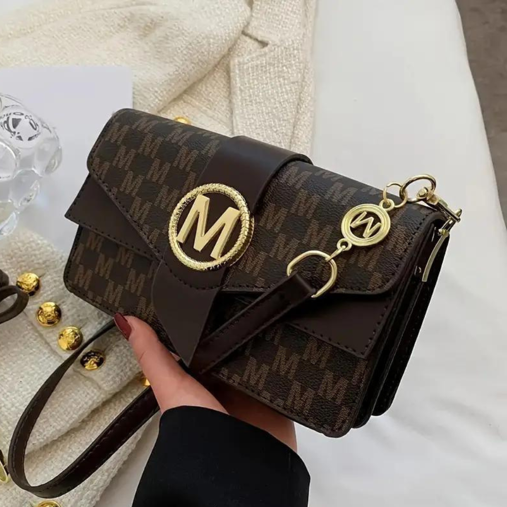 Stylish Shoulder Bag For Women, Simple PU Leather Flap Crossbody Bag, Fashionable Purse & Handbags -FREE USA SHIPPING