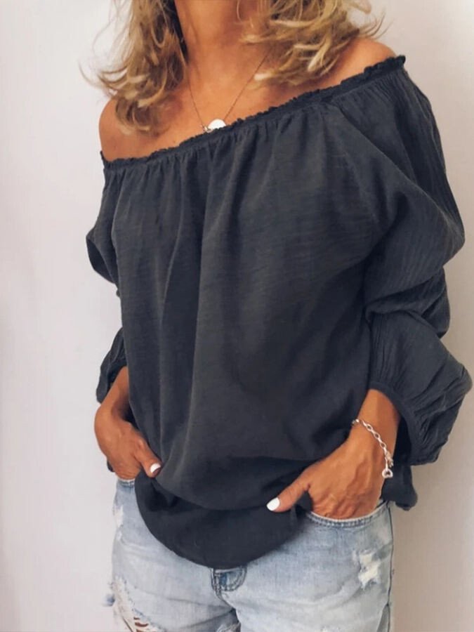 Airrys™ Ladies cotton linen casual shirt