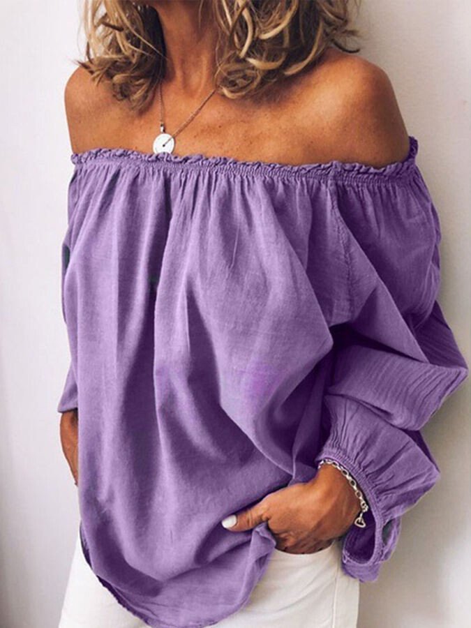 Airrys™ Ladies cotton linen casual shirt