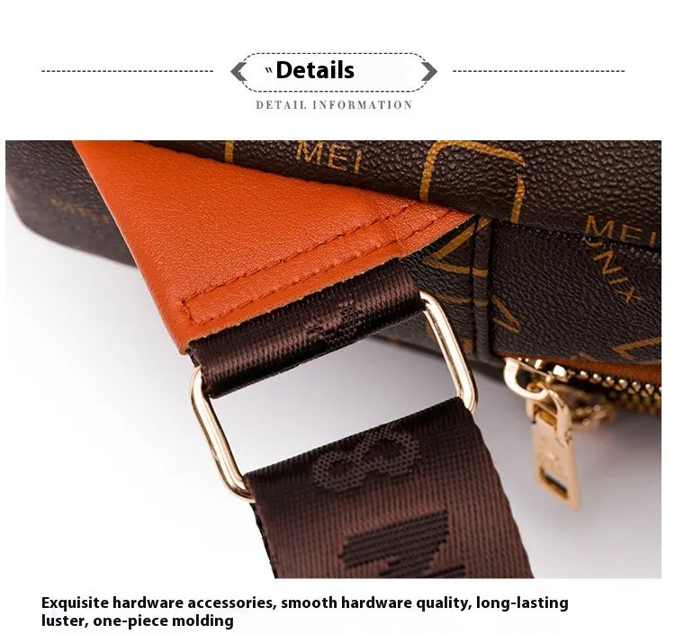 Women's Chest Bag Fashion Letters New Printed Crossbody Bag