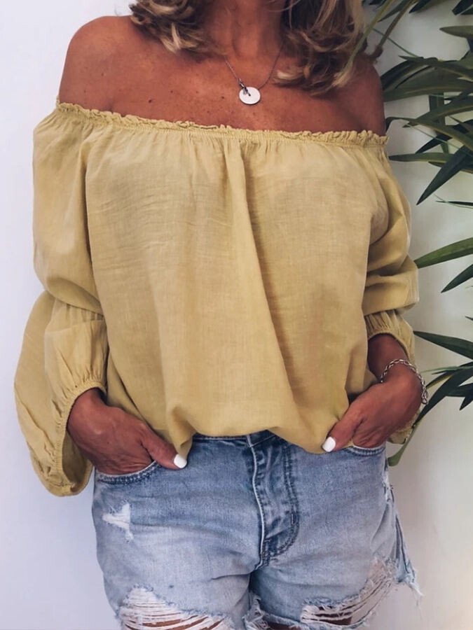 Airrys™ Ladies cotton linen casual shirt