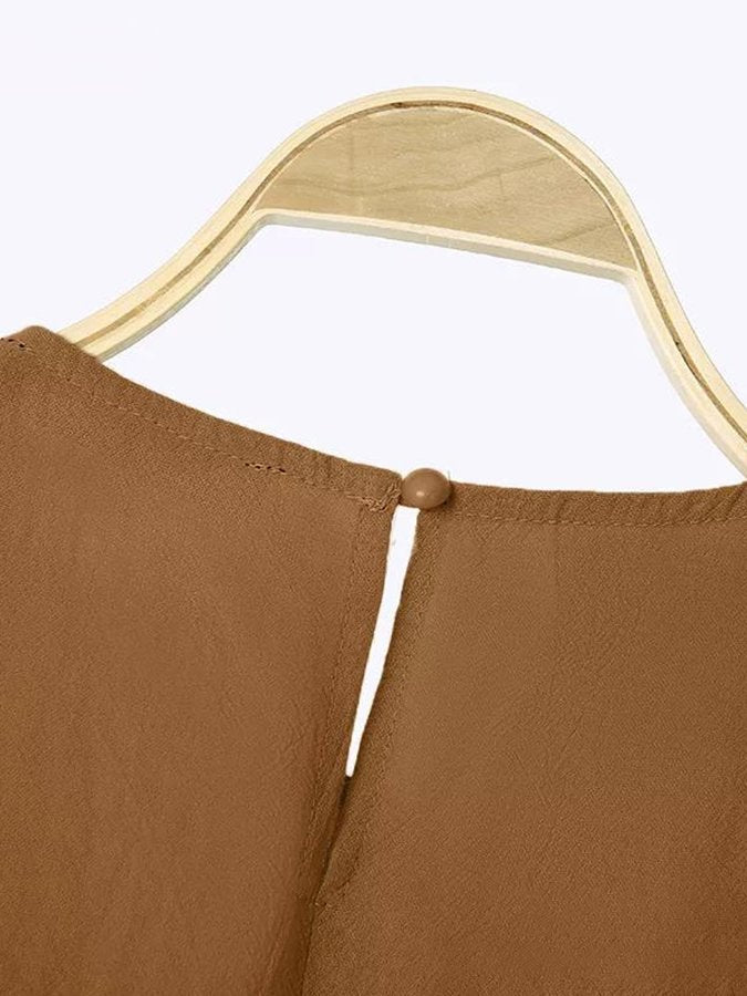 Airrys™ Women's Cotton Linen Casual Top and Pant Set