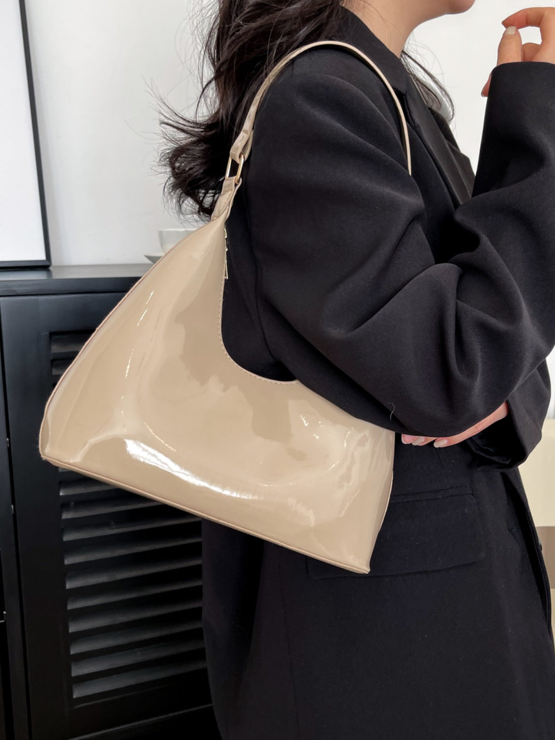 Mirror Surface Shoulder Bag