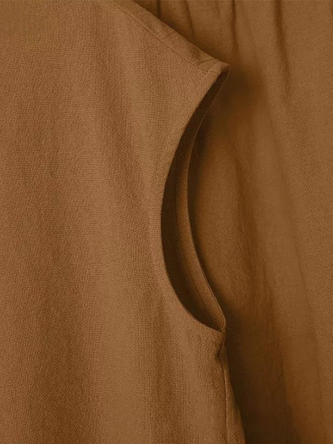 Airrys™ Women's Cotton Linen Casual Top and Pant Set