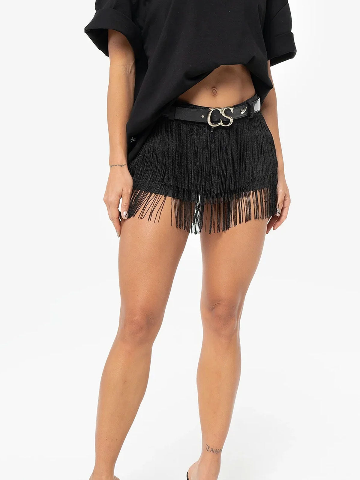 Fringed Shorts