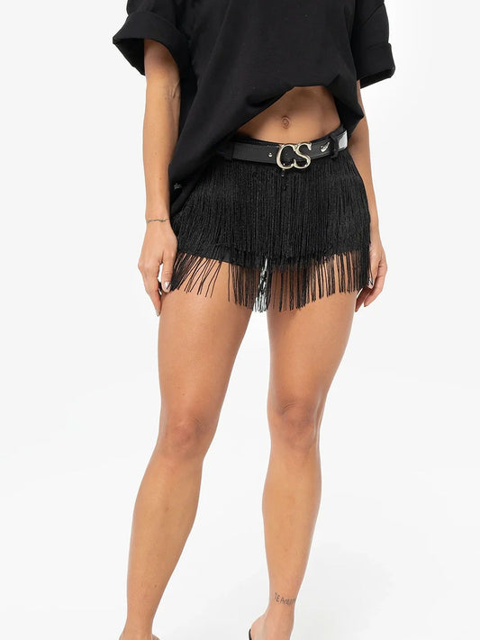 Fringed Shorts