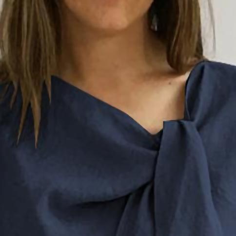 Vintage Tie Collar Blouse